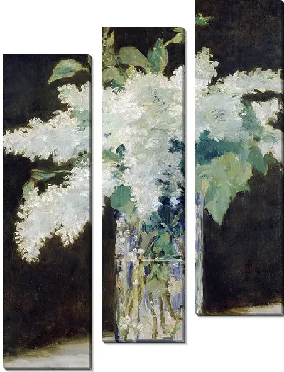 Картина Белая сирень