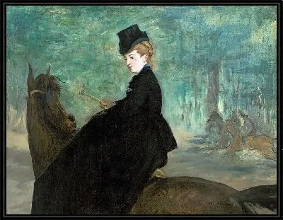 Амазонка - Портрет Марии Лефебюр