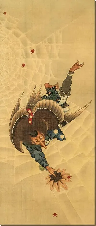 Картина Великий Тэнгу (Длинноносый гоблин)