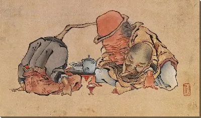 Картина Пить вино