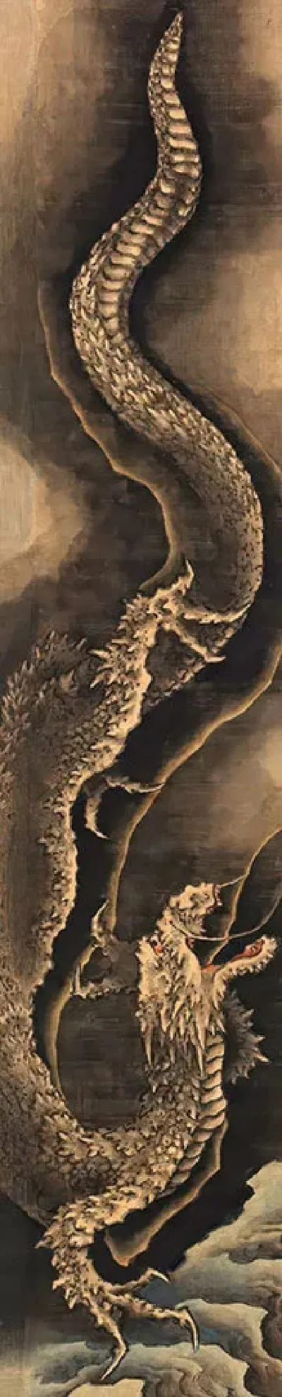 Картина Спускающийся дракон