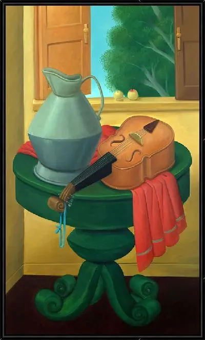 Картина Натюрморт со скрипкой