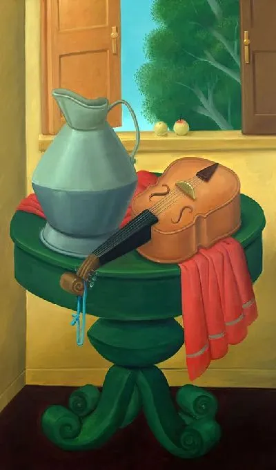 Картина Натюрморт со скрипкой