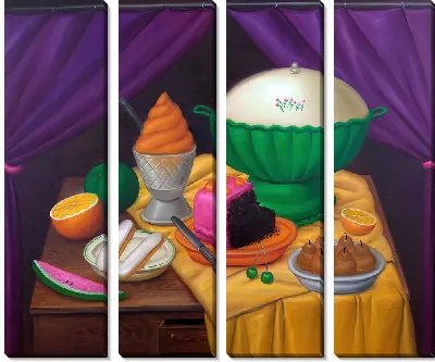 Картина Натюрморт с мороженым