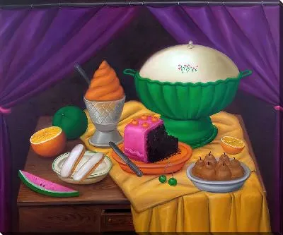 Натюрморт с мороженым