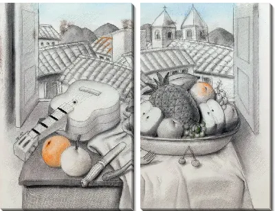 Натюрморт с гитарой