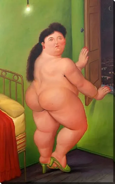 Картина Женщина перед окном