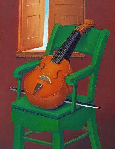 Картина Скрипка на стуле