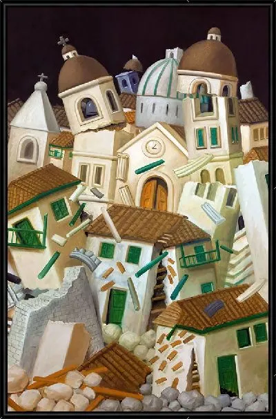 Картина Землетрясение в Попаяне