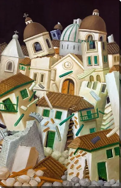 Картина Землетрясение в Попаяне