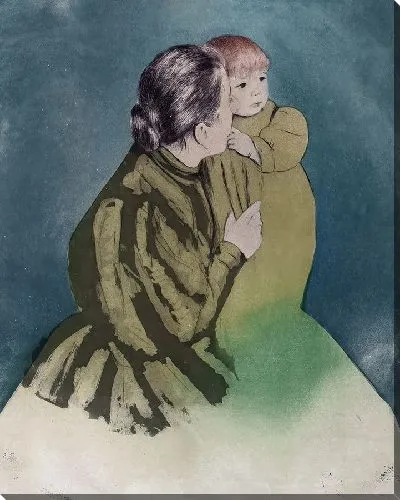 Картина Крестьянская мать и дитя