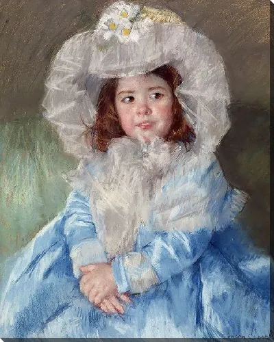 Картина Марго (Лефевр) в синем