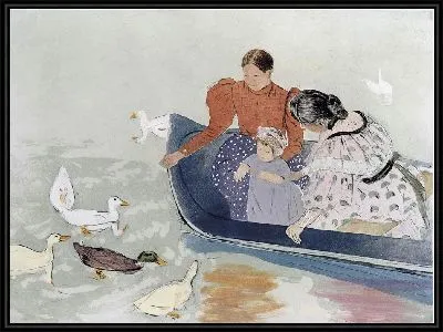 Кормление уток