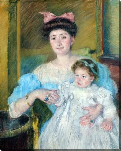 Картина Графиня Морель д'Арлё и её сын