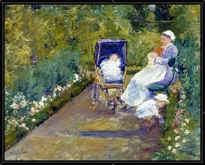 Дети в саду (Медсестра)