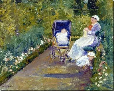 Дети в саду (Медсестра)