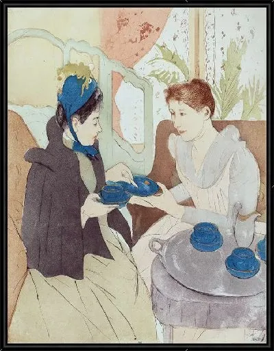 Картина Послеобеденное чаепитие