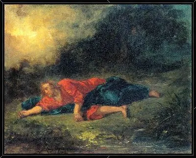 Картина Агония в саду