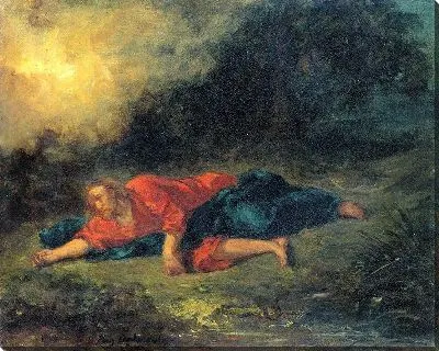 Картина Агония в саду