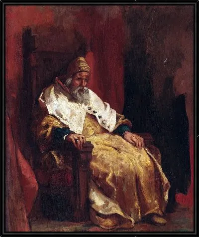 Картина Эскиз для «Двух Фоскари» (до 1845 г.)