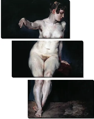 Картина Сидящая обнаженная (Мадемуазель Роза)