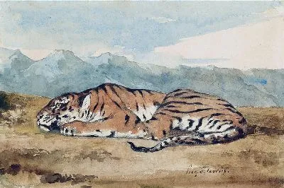 Картина Королевский тигр