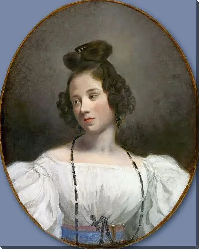 Картина Мисс Александрин-Жюли де ла Бутре