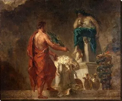 Ликург советуется с Пифией