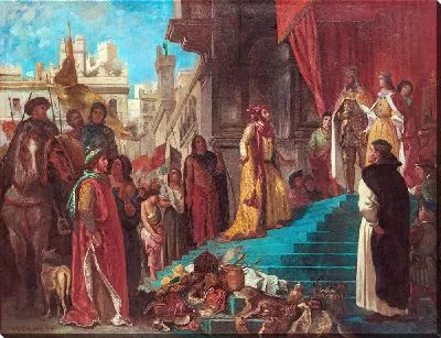 Картина Возвращение Христофора Колумба