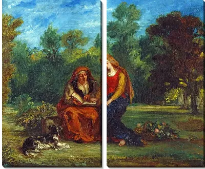 Картина Образование Девы Марии