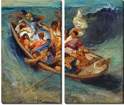 Картина Христос на Галилейском море