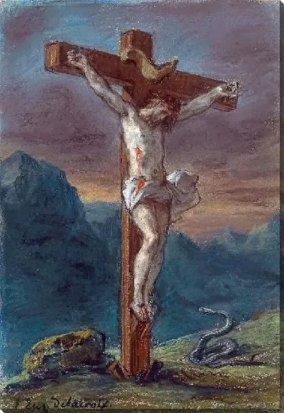 Картина Христос на кресте