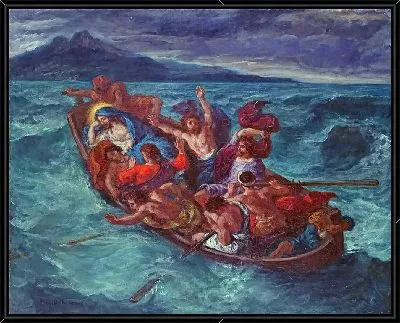 Христос, спящий во время бури