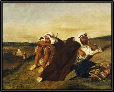 Картина Арабы Орана