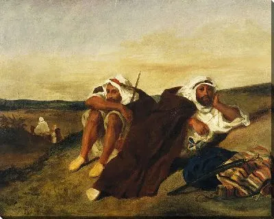 Картина Арабы Орана
