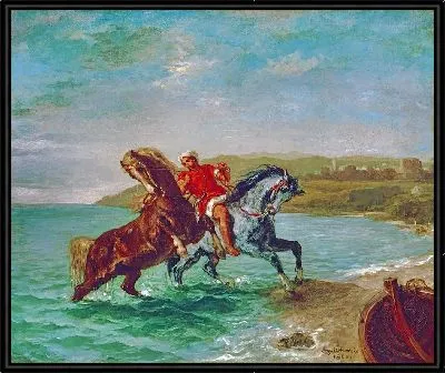 Лошади, выходящие из моря