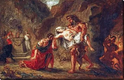 Картина Геркулес и Алкестида