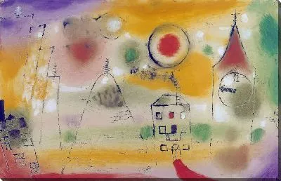 Картина Зимний день, незадолго до полудня