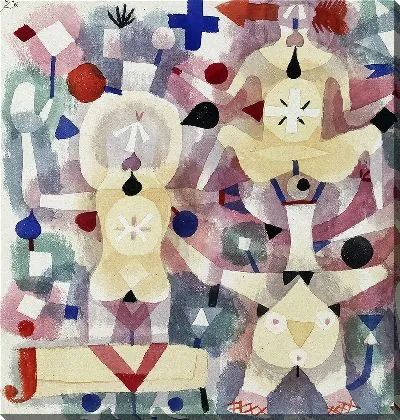 Картина Карнавал в снегу