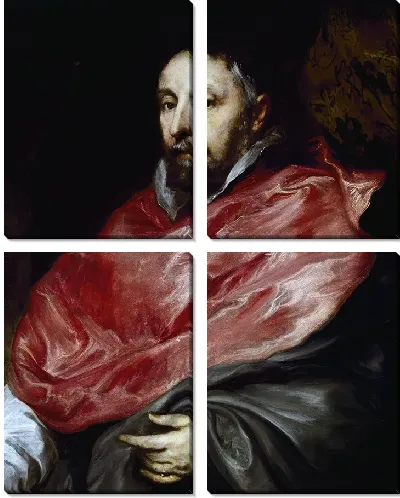 Картина Портрет Антуана Триеста, епископа Гента (1576-1655)