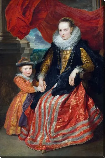 Картина Сюзанна Фоурмент и ее дочь