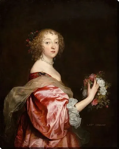 Картина Кэтрин Говард, леди д'Обиньи