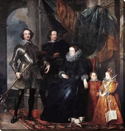 Картина Семья Ломеллини