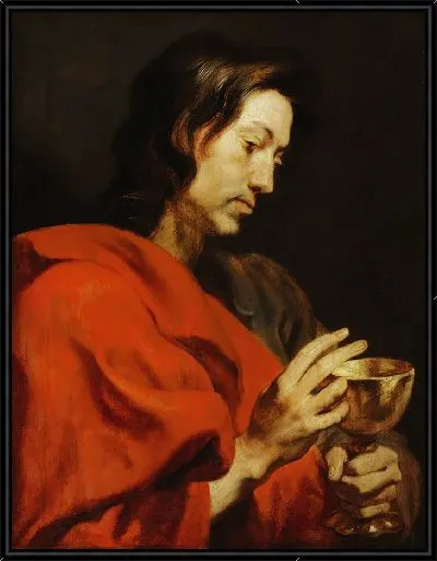 Картина Святой Иоанн Богослов