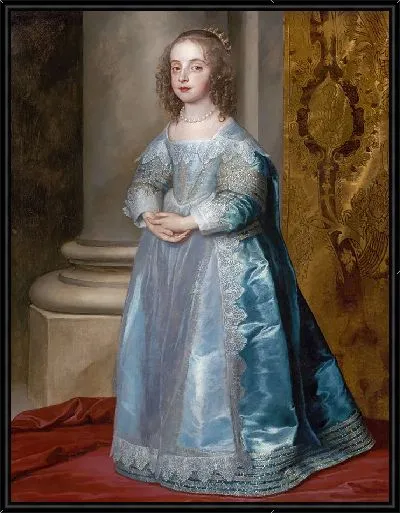 Картина Принцесса Мария, дочь Карла I