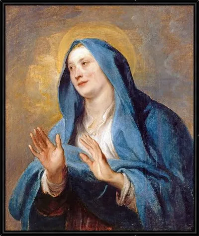 Картина Мария как Mater Dei 