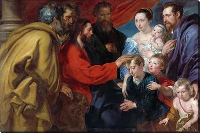 Картина Пусть дети приходят ко мне