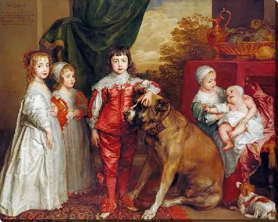 Картина Пять старших детей Карла I