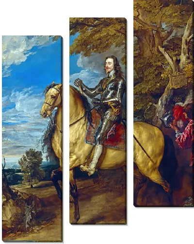 Картина Конный портрет Карла I