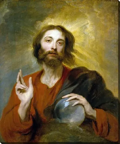Картина Христос как Спаситель мира